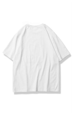 تی شرت سفید زنانه رگولار کد 670200848