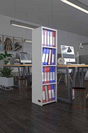کابینت های اداری سفید Kenzlife - کد 721354092