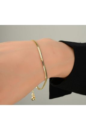 دستبند طلا طلائی زنانه 8 عیار Çgk Çiğdem Gürel Kuyumculuk - کد 331555240