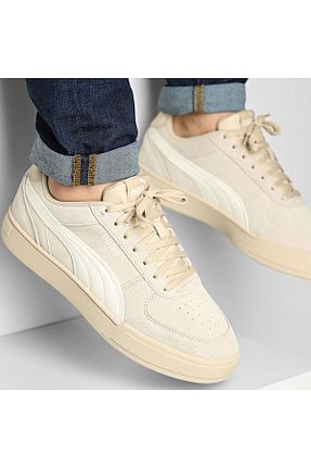 کفش اسنیکر بژ مردانه بند دار Puma - کد 825499329