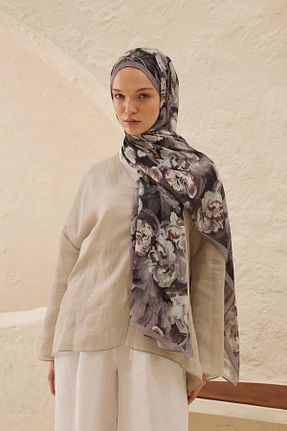 شال طوسی مردانه ویسکون Fresh - کد 833684856