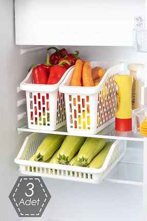 نظم دهنده یخچال پلاستیک Porsima - کد 749099741