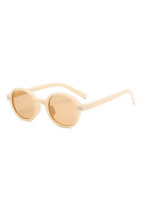 عینک آفتابی بژ زنانه UV400 Toz Vintage - کد 833493758