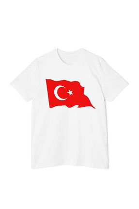 تیشرت سفید زنانه اورسایز ALTEG - کد 833571803