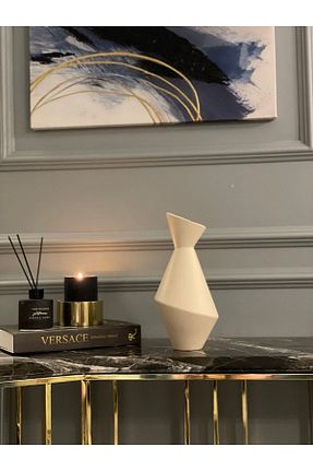 گلدان بژ سرامیک AstreHome - کد 354958799