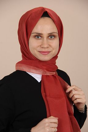 شال نارنجی زنانه کد 735208470