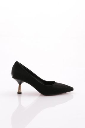 کفش پاشنه بلند کلاسیک مشکی زنانه پاشنه نازک پاشنه متوسط ( 5 - 9 cm ) کد 815693946