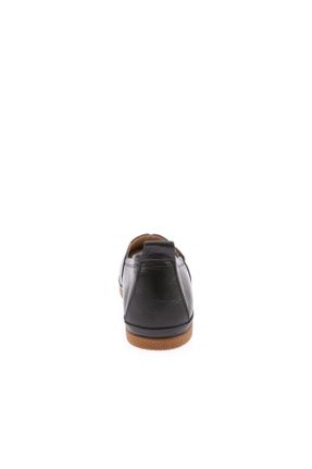 کفش کژوال مشکی زنانه چرم طبیعی پاشنه کوتاه ( 4 - 1 cm ) پاشنه ساده کد 277936506