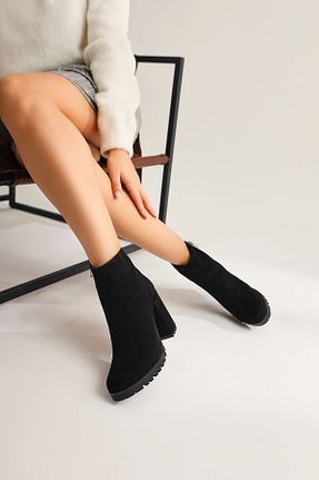 بوت / نیم بوت قهوه ای زنانه جیر Limoya - کد 769908594