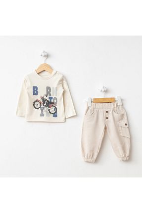 ست نوزادی قرمز بچه گانه پنبه ای Baby Fou - کد 833974384