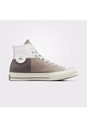 کفش اسنیکر خاکی زنانه بند دار Converse - کد 833746775