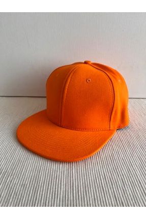 کلاه نارنجی زنانه پنبه (نخی) کد 833856811