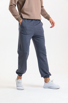 شلوار کرمگن طوسی مردانه پاچه کش دار pulur.co - کد 372899842