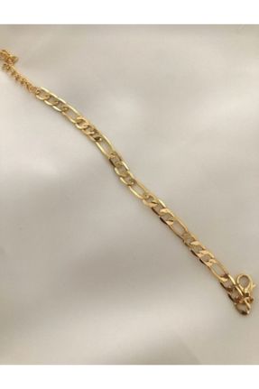 دستبند جواهر طلائی زنانه روکش طلا کد 197445776