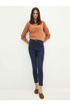 شلوار آبی زنانه پارچه LC Waikiki - کد 745758783