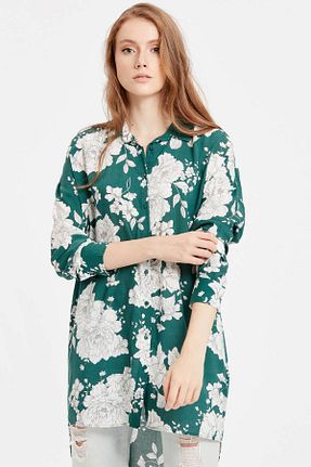 تونیک سبز زنانه بافتنی LC Waikiki - کد 3353953