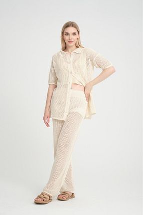 شلوار طوسی زنانه پارچه Su Moda - کد 833905503