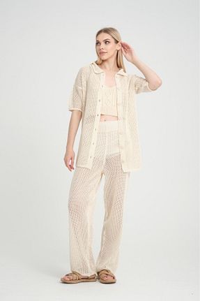 پلیور طوسی زنانه Ajurlu Su Moda - کد 833904818