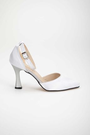 کفش مجلسی زنانه پارچه نساجی پاشنه نازک پاشنه متوسط ( 5 - 9 cm ) کد 804079955