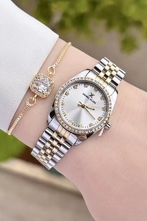 ساعت مچی طلائی زنانه 20-25 میلی متر Daniel Klein - کد 833786430
