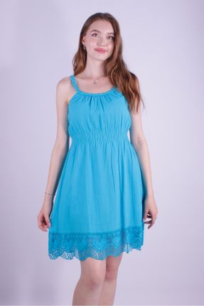 لباس آبی زنانه بافتنی کد 833951385