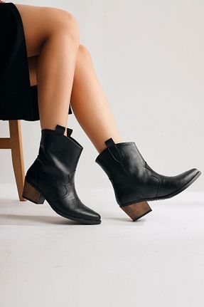 بوت / نیم بوت قهوه ای زنانه جیر Limoya - کد 769324443
