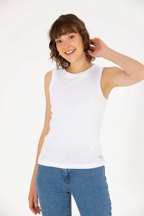 تیشرت سفید زنانه رگولار U.S. Polo Assn. - کد 833570157