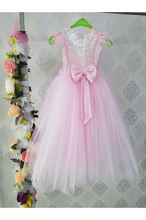 لباس صورتی بچه گانه بافتنی Kidstore - کد 259167761