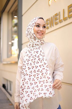 شال صورتی زنانه پنبه پلی استر shalby - کد 748255554