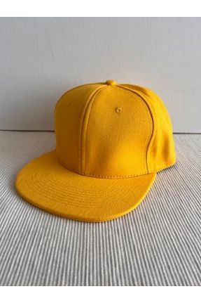 کلاه زرد زنانه پنبه (نخی) کد 80532384