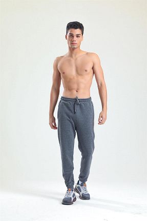 شلوار کرمگن طوسی مردانه رگولار pulur.co - کد 649109569