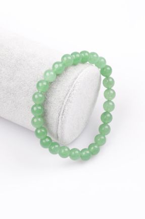 دستبند جواهر سبز زنانه سنگ طبیعی کد 220325683
