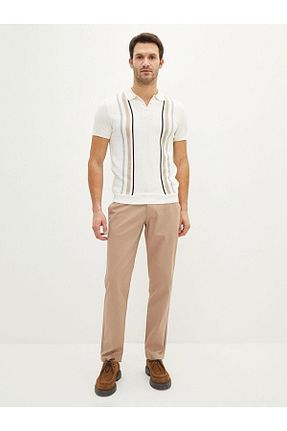 شلوار بژ مردانه بافتنی LC Waikiki - کد 745209337