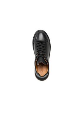 کفش کژوال مشکی مردانه پاشنه کوتاه ( 4 - 1 cm ) پاشنه ساده کد 801313645
