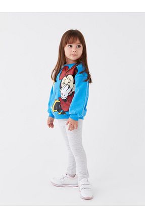 ساق شلواری طوسی بچه گانه بافتنی LC Waikiki - کد 795472261
