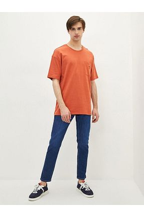 شلوار آبی مردانه پنبه ای LC Waikiki - کد 746005495