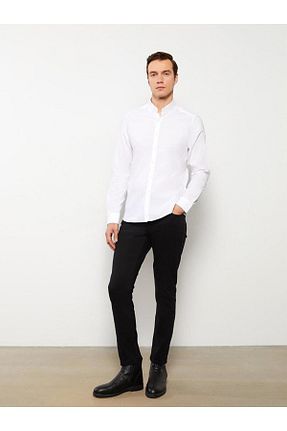 شلوار مشکی مردانه پارچه LC Waikiki - کد 815042953