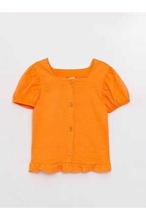 تیشرت نارنجی بچه گانه رگولار LC Waikiki - کد 668974621