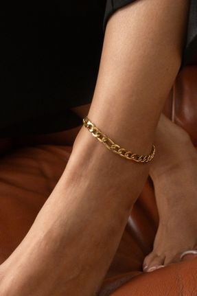 خلخال جواهری طلائی زنانه کد 822521202