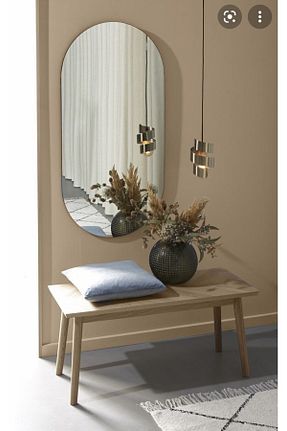 آینه قهوه ای 60 x 100 EFFE YAPI DEKOR - کد 822691464