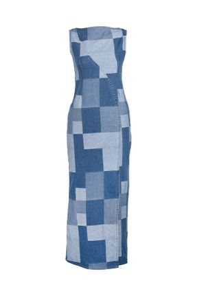لباس آبی زنانه جین جین کد 752150191