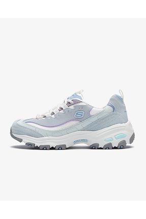 کفش اسنیکر سرمه ای زنانه بند دار Skechers - کد 828131112
