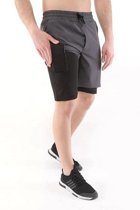 شوارک اسپرت طوسی مردانه مینی GENIUS STORE - کد 812704513