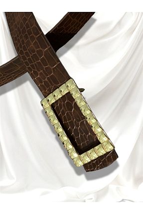 کمربند قهوه ای زنانه چرم مصنوعی TRENDY ACCESSORY - کد 298258155