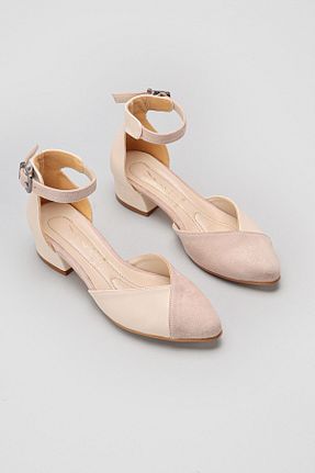 صندل بژ زنانه پاشنه تخت Jilberto - کد 127629665