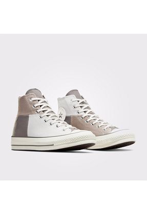 کفش اسنیکر خاکی زنانه بند دار Converse - کد 833746775