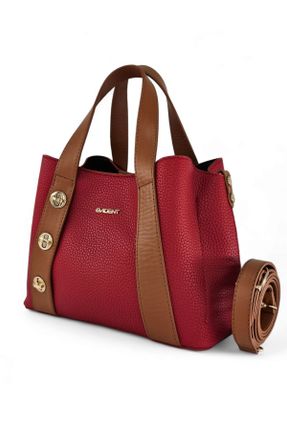 کیف دستی قرمز زنانه چرم مصنوعی سایز کوچک کد 764451910