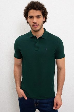 تیشرت سبز مردانه یقه پولو U.S. Polo Assn. - کد 833847301