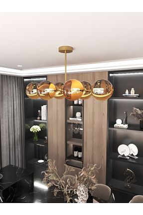 لوستر زرد فلزی avizade - کد 755174963