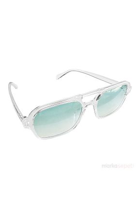 عینک آفتابی سفید زنانه Markasepeti - کد 833859933